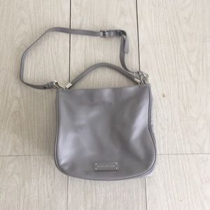 Marc by Marc Jacobs grey hobo tote bag